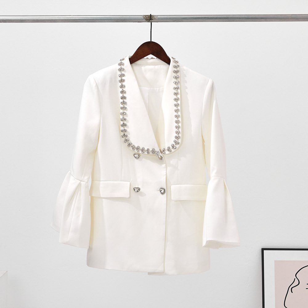 Title 6, White Suit Jacket Women