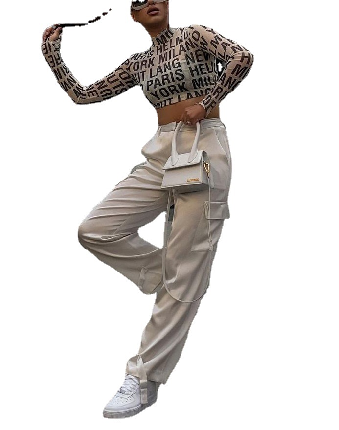 Street Fashion Casual T-shirt Top Female