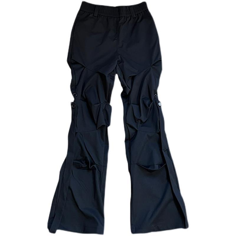 New Work Clothes Pleated Functional Men's Loose Casual Pants