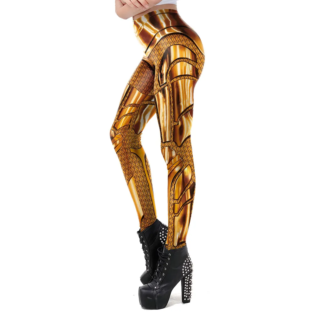 Digital Printing Leggings Women's Elastic Fitness Women - 2 Style