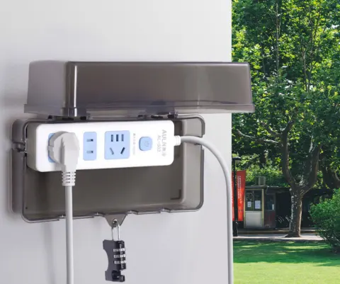 Lockable Power Strip Waterproof Box