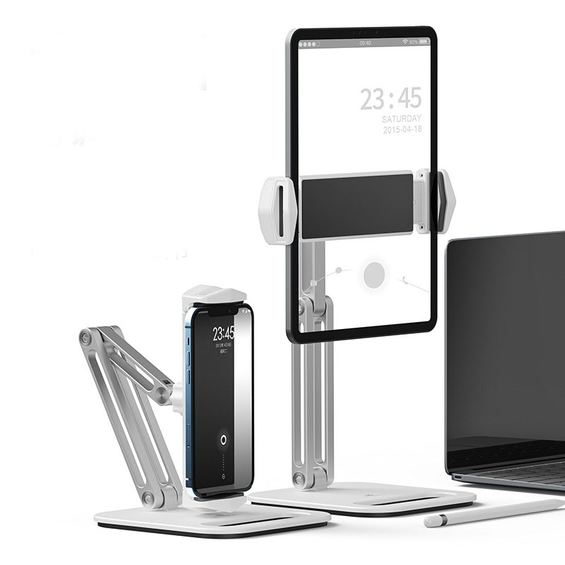 Folding Height Adjustable 2-in-1 Lazy Phone Holder