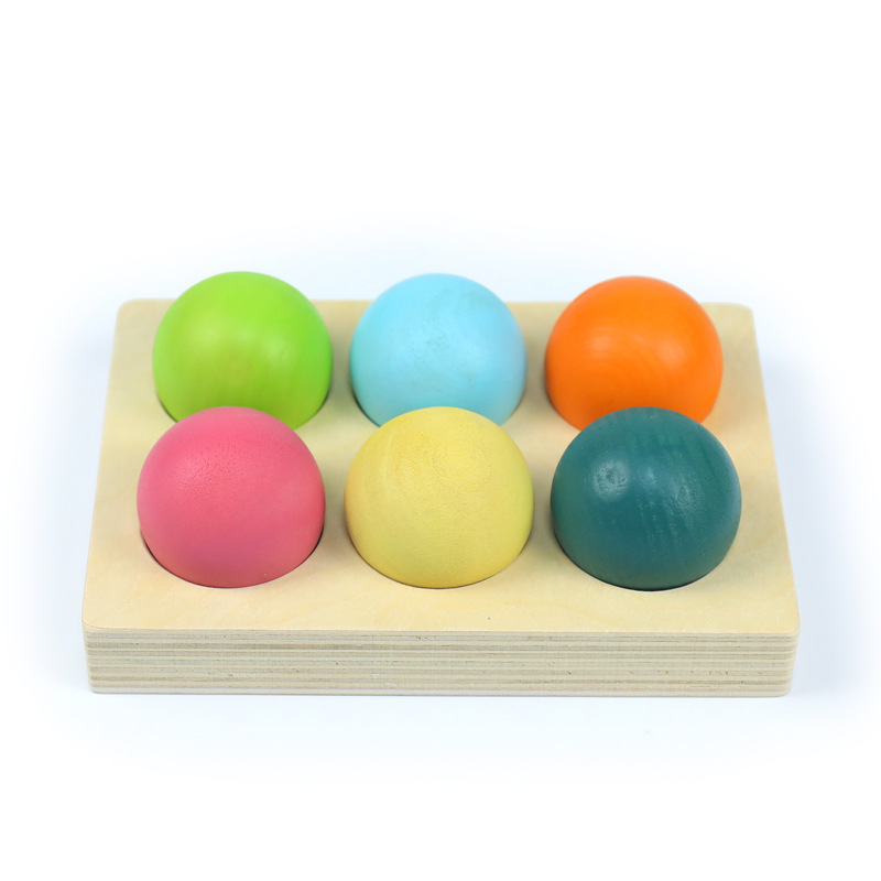 Title 3, Rainbow Sorting Ball 12 Color Matching Board