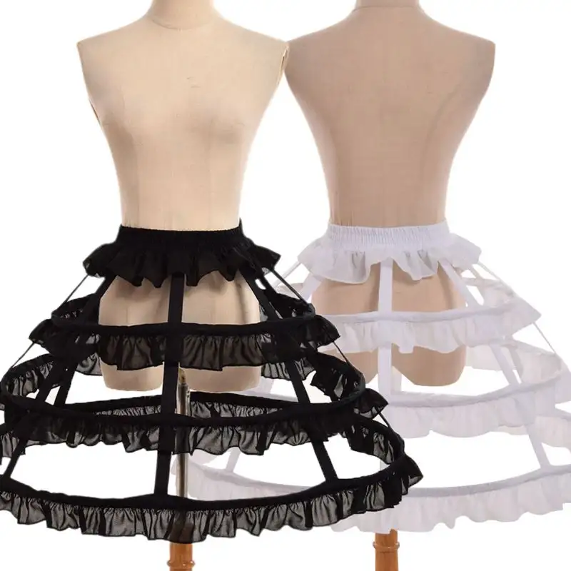 Women's Hollow-out Birdcage Fishbone Petticoat
