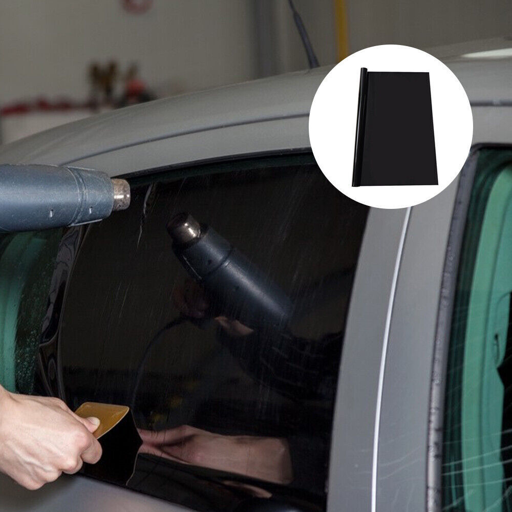 6M X 75CM CAR WINDOW TINT FILM KIT TINTING SUPER DARK BLACK LIMO IN TUBE — image 5