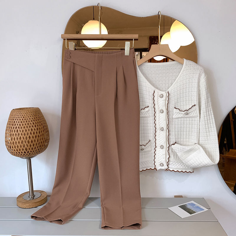 Korean Style Cigarette Pipe Casual Radish Loose Suit