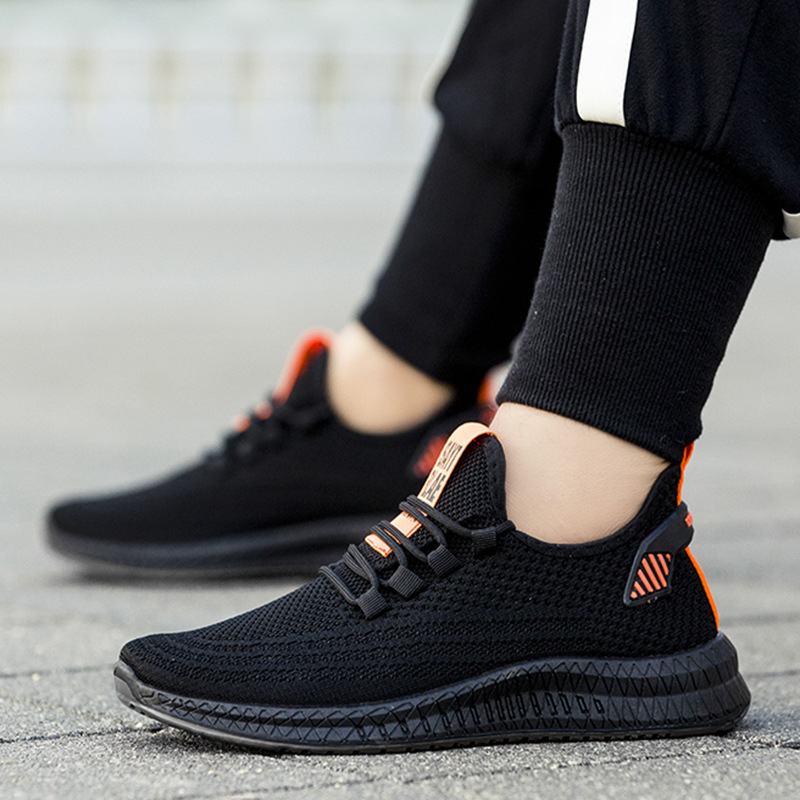 Title 5, Flying woven breathable mesh casual shoes