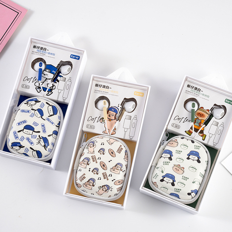 Wired Headset Cartoon Fashion Student - Image 7