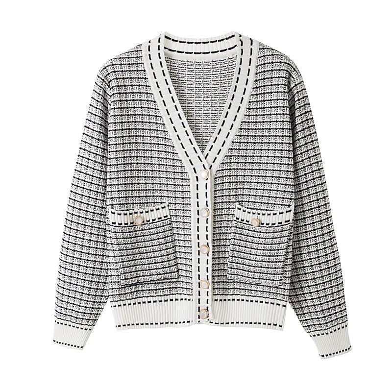 Women's Jacket Spring And Autumn New Style Knitwear Korean Style Outer Wear Temperament