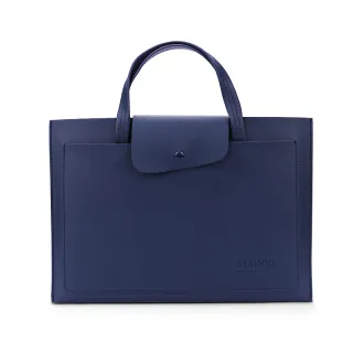 Large Capacity Simple And Thin Laptop Bag - Blue