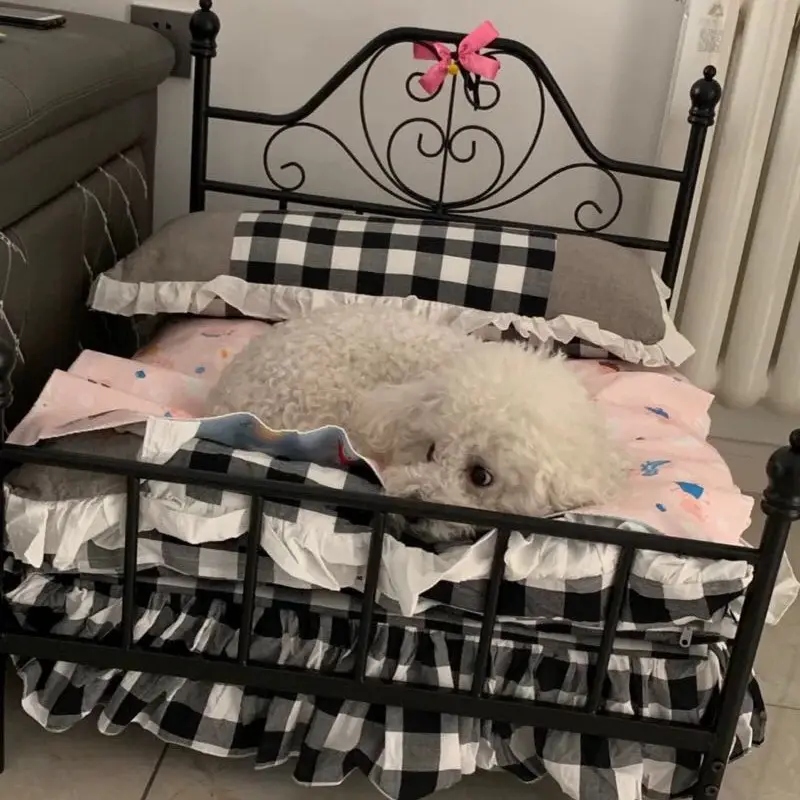 Dog Kennel Cat Pet Hanger Swing Cradle