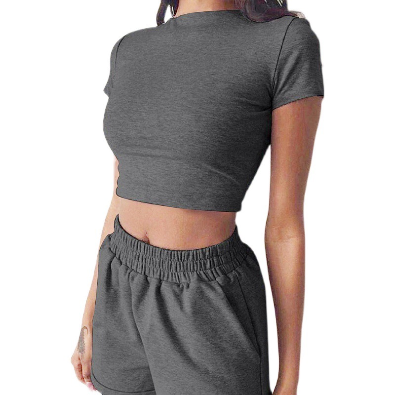 Women's Solid Color Tight-fitting Sexy Fashion Casual Sports Suit