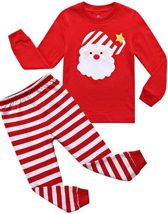 Christmas Fawn Long-sleeved Home Service Children's Suit