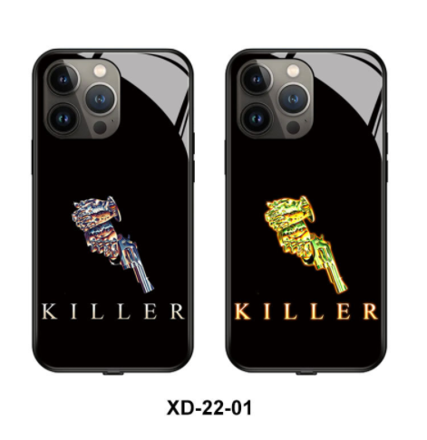 Science And Technology Mechanical Design Luminous Mobile Phone Case – XD2201, Iphone12Mini