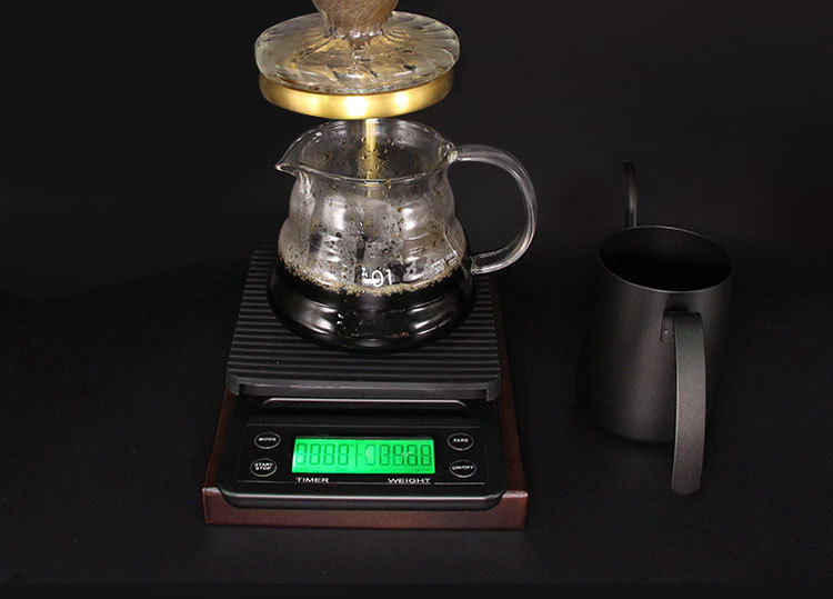 Factory Direct Sales Coffee Electronic Scale K07, Household Hand-brewed Coffee Scale, Kitchen Mini Precision Timing Scale 3