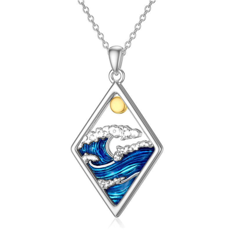 Fashion Sun Pendant Girl Necklace