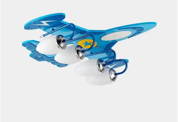 Children's Room LED Ceiling Creative Airplane Cartoon