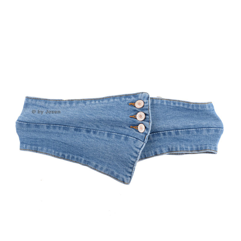 Title 1, Corset polyvalent en denim stretch pour femme, ...