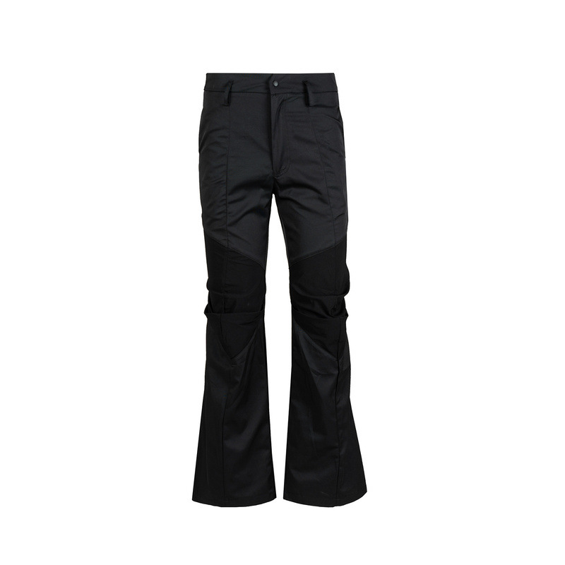 Contrast Functional Style Micro Speaker Casual Pants