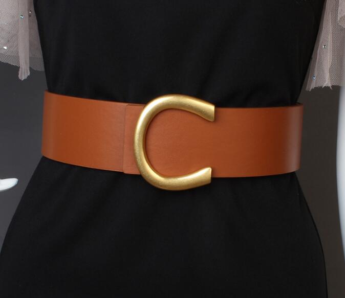 Title 3, Coat Wide Belt Ladies Decorative Fashion Matchi...