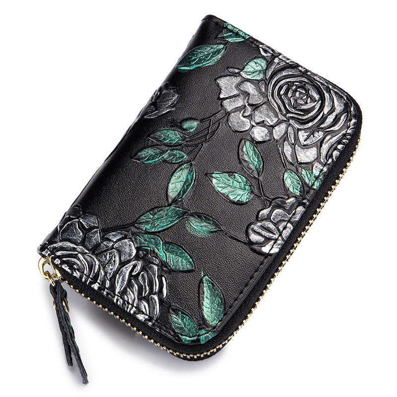 Anti shielding Pirates Swiping Female Multi card Slots Rose - Shop at LoveMi