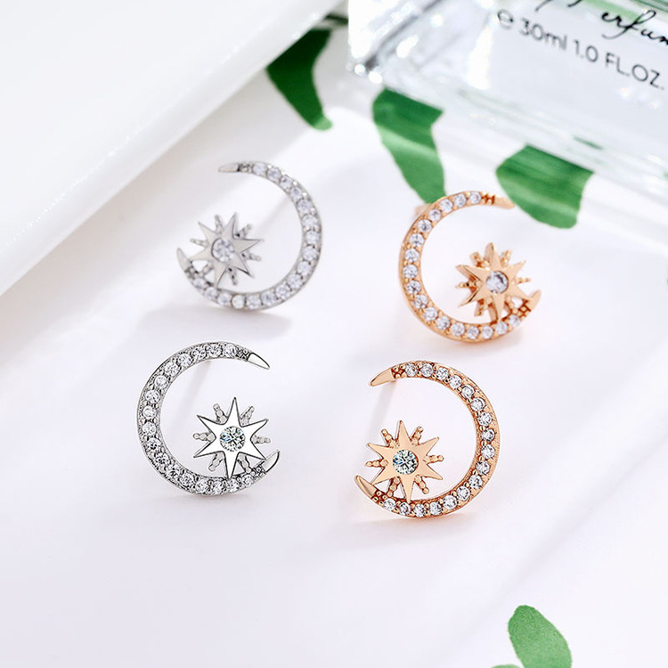 Simple Small Sun Flower Earrings