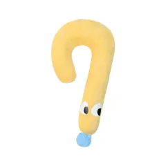 Pillow With Question Mark For Dogs And Cats, Universal Cushion For The Neck, For Sleeping, For All Four Seasons - Yellow - View 1