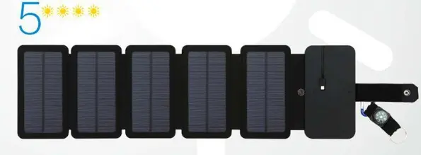 Outdoor Folding Solar Panel Charger Portable 5V