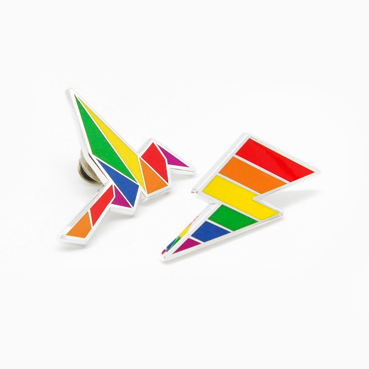 Title 2, Regenboog LGBT Gay Emaille Metalen Broche Speld...