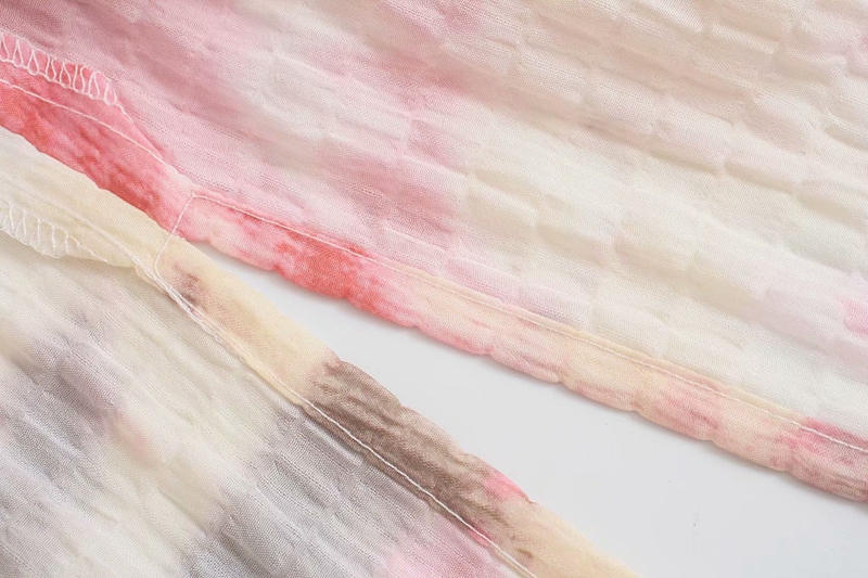 Fashionable Loose Tie-dye Kimono-style Casual Outerwear