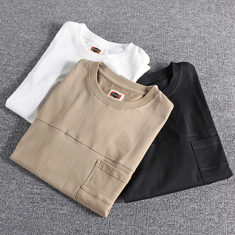 Men's Loose Vintage Cotton Short Sleeve T-Shirt