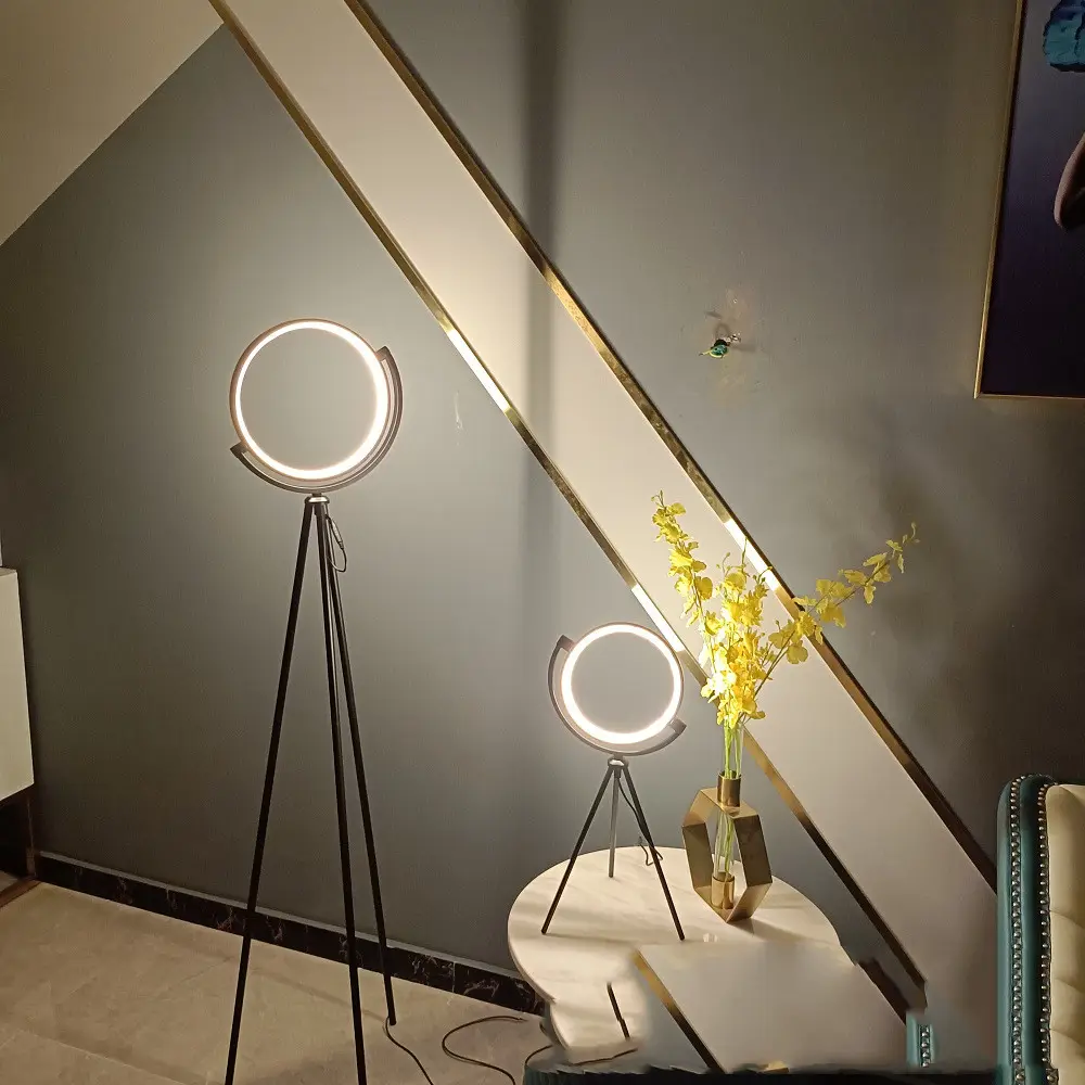 LED Light Supplementary Aluminum Floor Lamp Study Decorative