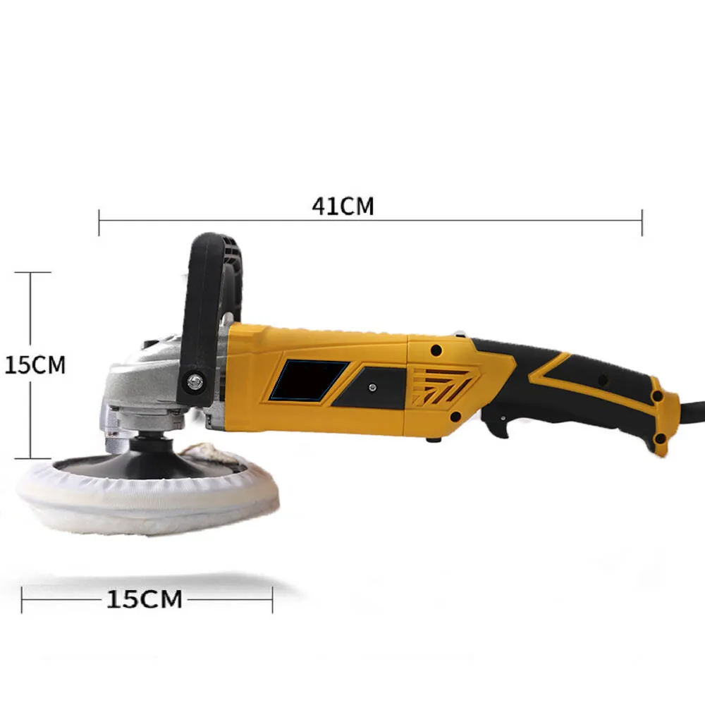 2000W Electric Polisher Car Sander Machine Kit Buffer Pad Sponge Polishing Waxer - Image 8
