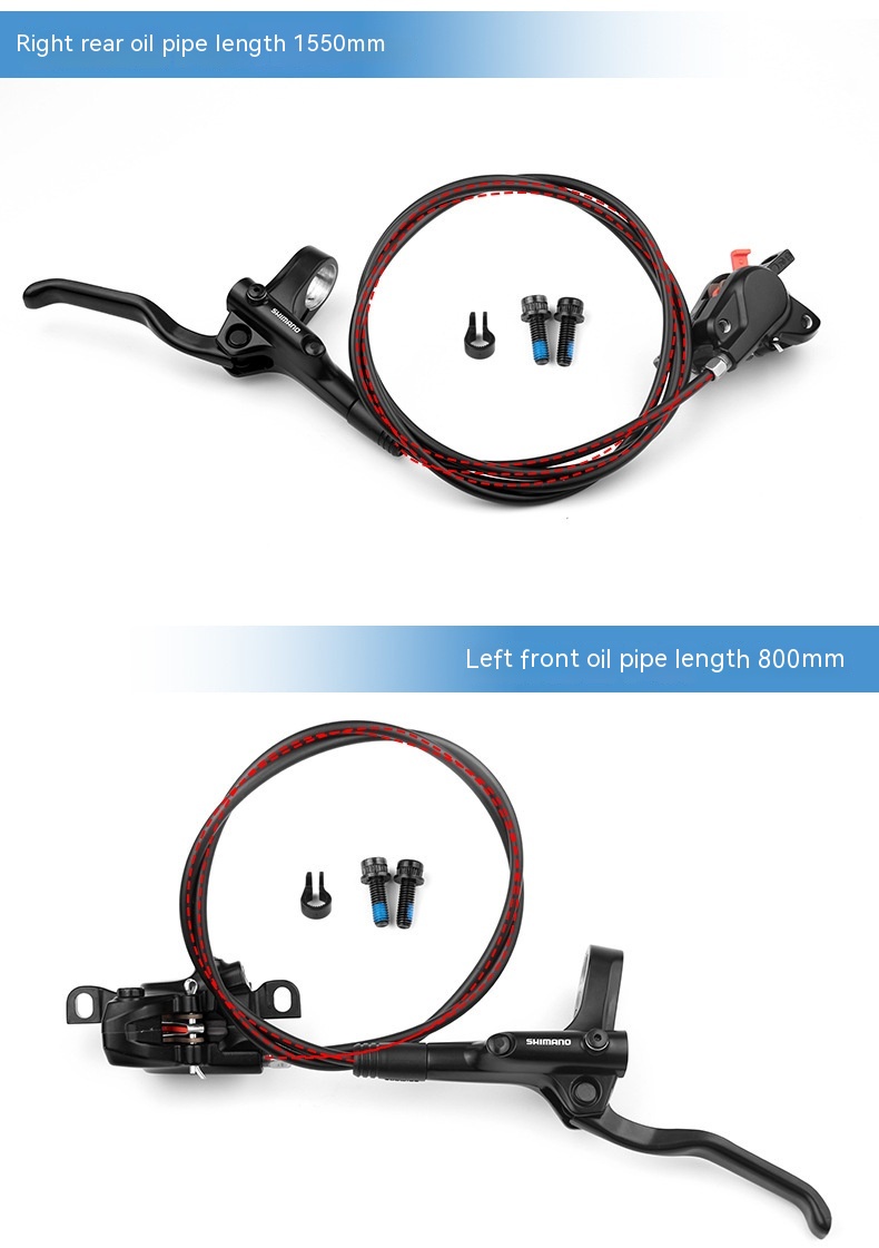 Title 6, MT200 Oil Disc Bicycle Brake Level Mountain Bik...