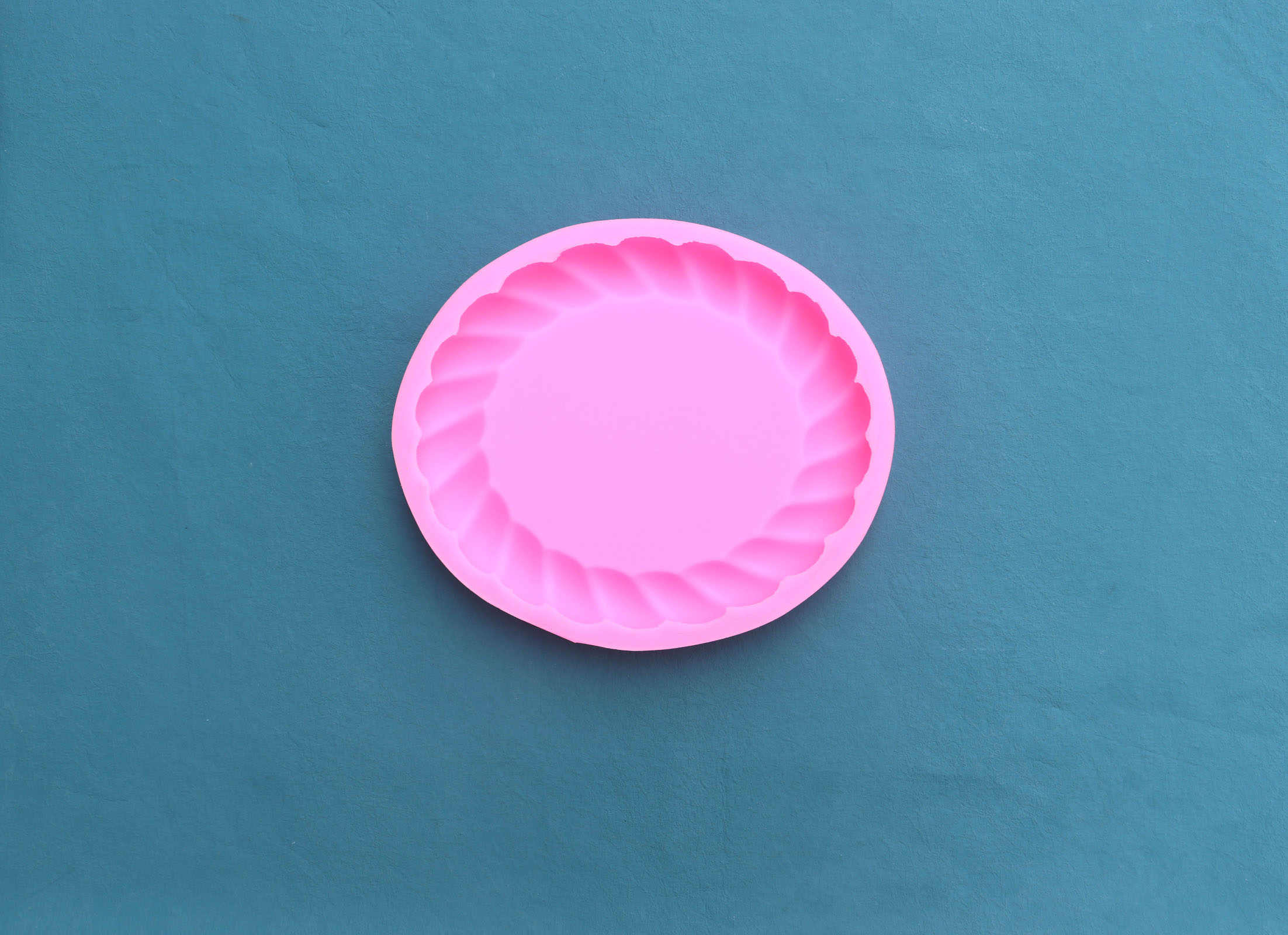 Title 8, Light Luxury Oval Fruit Plate Concrete Silicone...