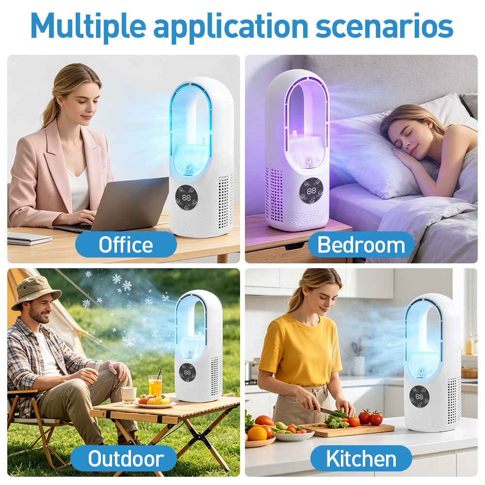 Ventilateur refroidisseur d'air portable sans lame – Image 6