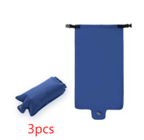 Dark blue inflatable bag 3pcs