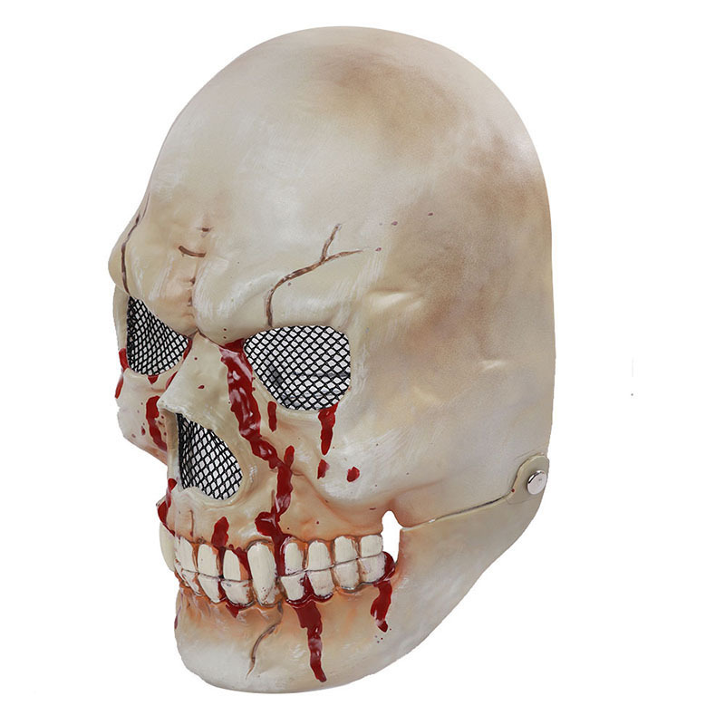 New Halloween Simulation Mouth Skull Mask Plastic — foto 5