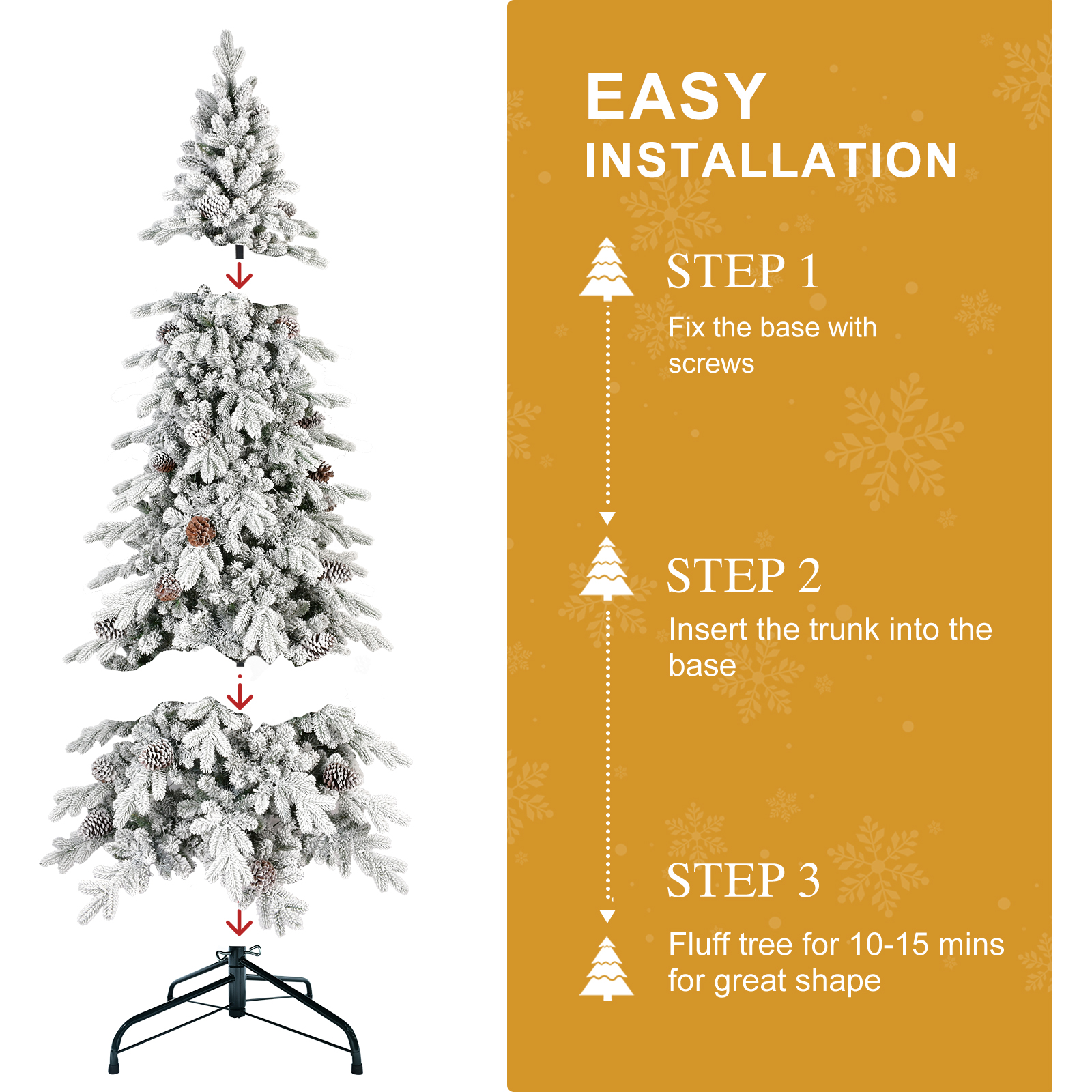PVC Christmas Tree, Christmas Decorations,_voghion.com