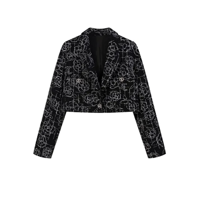 Women's Early Autumn High end Niche Short Jacket Black - Shop at LoveMi