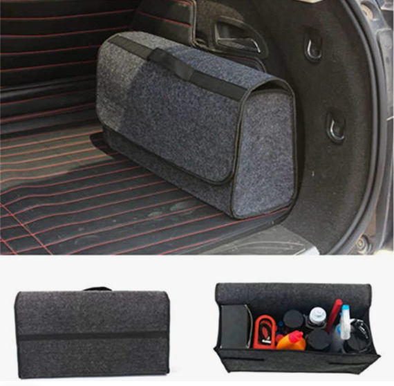 Felt Car Boot Storage Bag