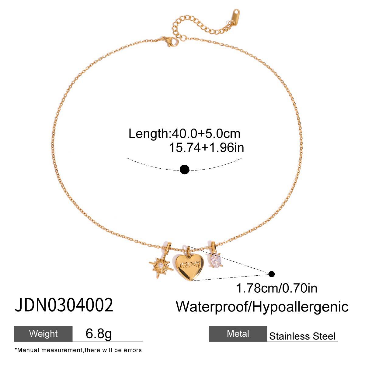 Love Light Luxury Niche Non Fading Necklace