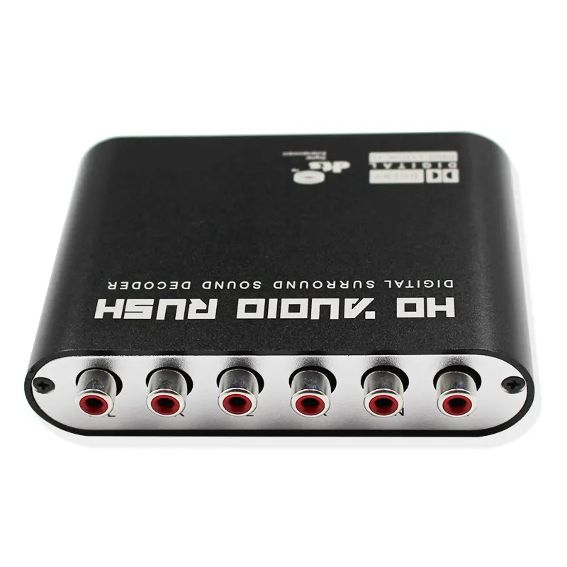 Dts Digital to Analog Audio Decoder Fiber Coaxial