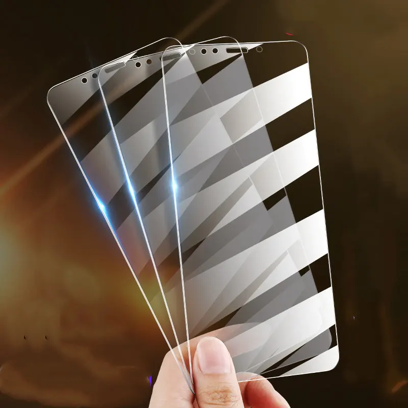 Tempered Film Fine Hole Half-screen Non-full Screen Scratch-resistant White