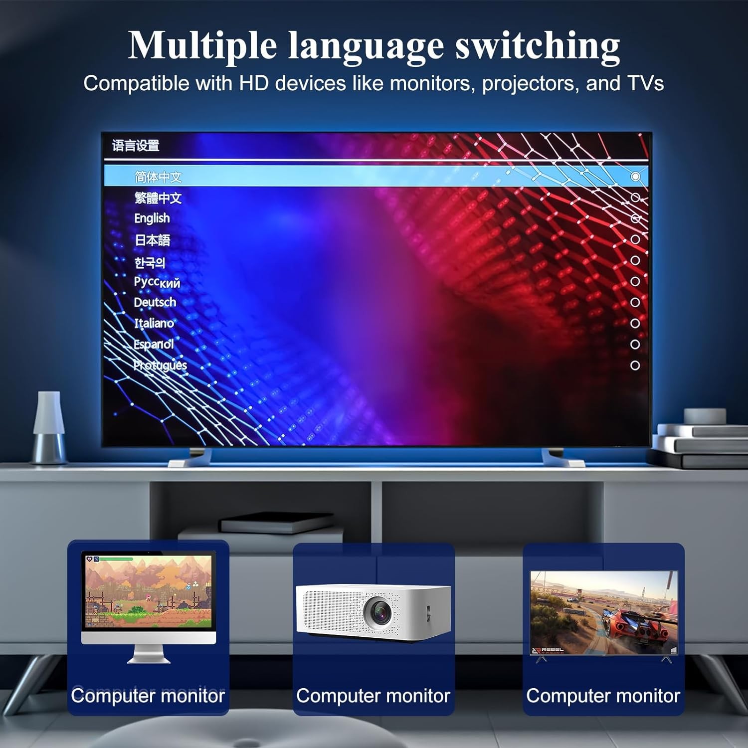 20000 Retro Video Game Console 4K HD TV Stick Ink.2 Wireless Controller — image 7
