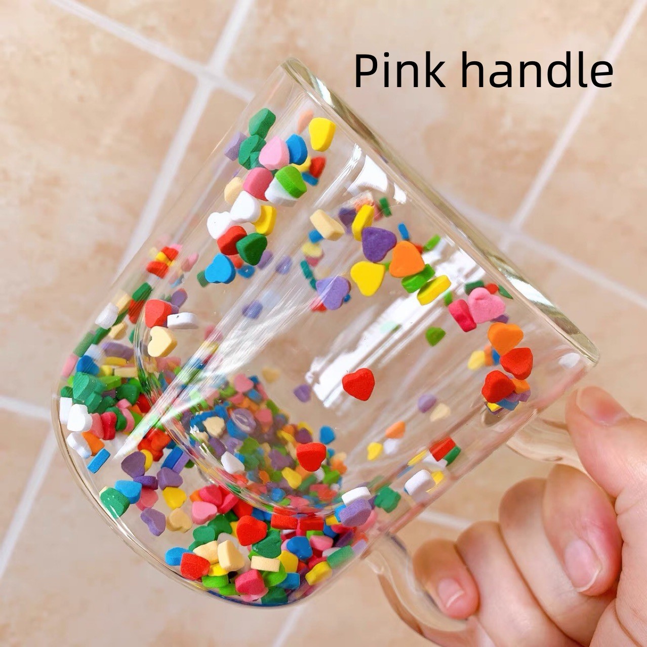 Pink handle