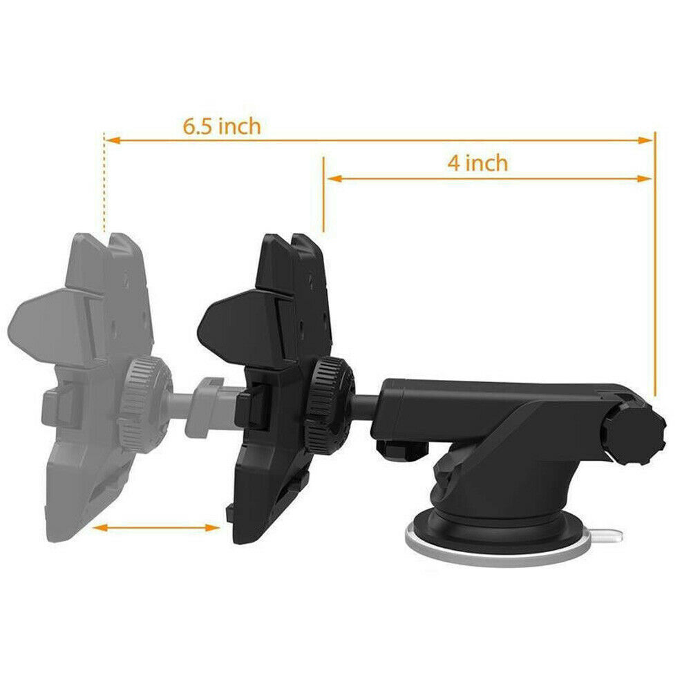 Rotatable In Car Suction Phone Holder Dashboard Windscreen Universal Mount — image 2