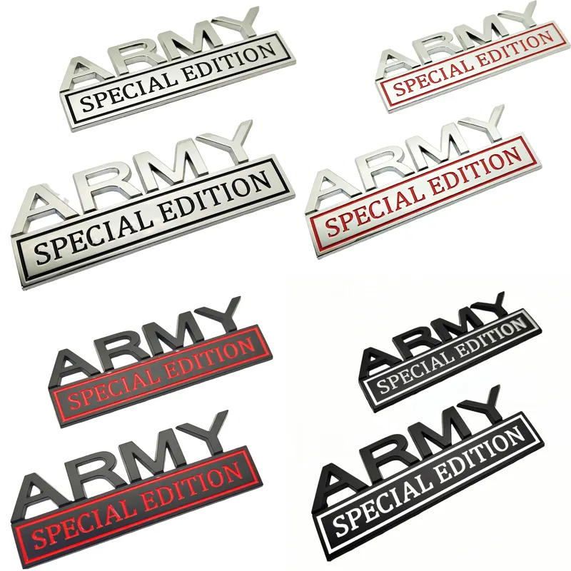 2pack Army Special Edition Emblems, Car Emblem