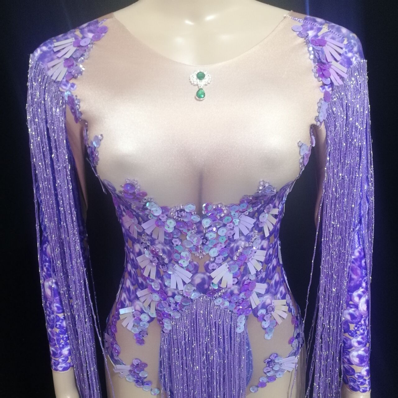 Ladies Fashion Personality Tassel One Piece Pants