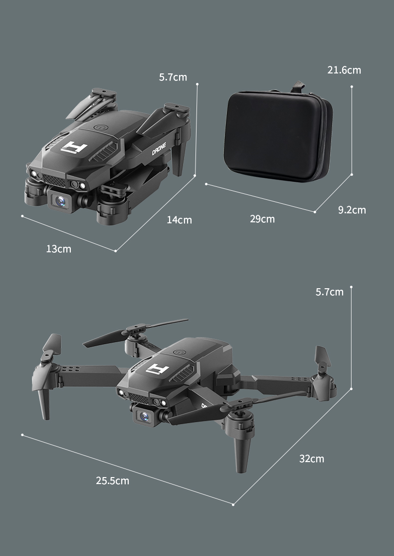 H4- Dual Camera - Single Battery detail